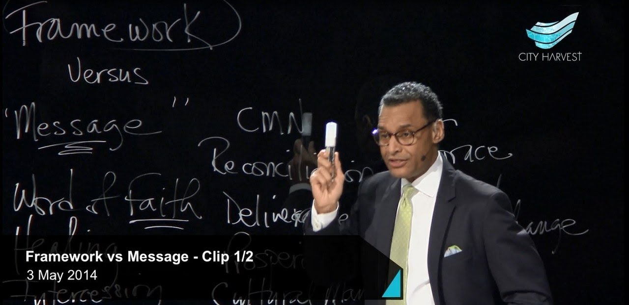 City Harvest Church: A R Bernard - Framework vs Message - Clip 1/2