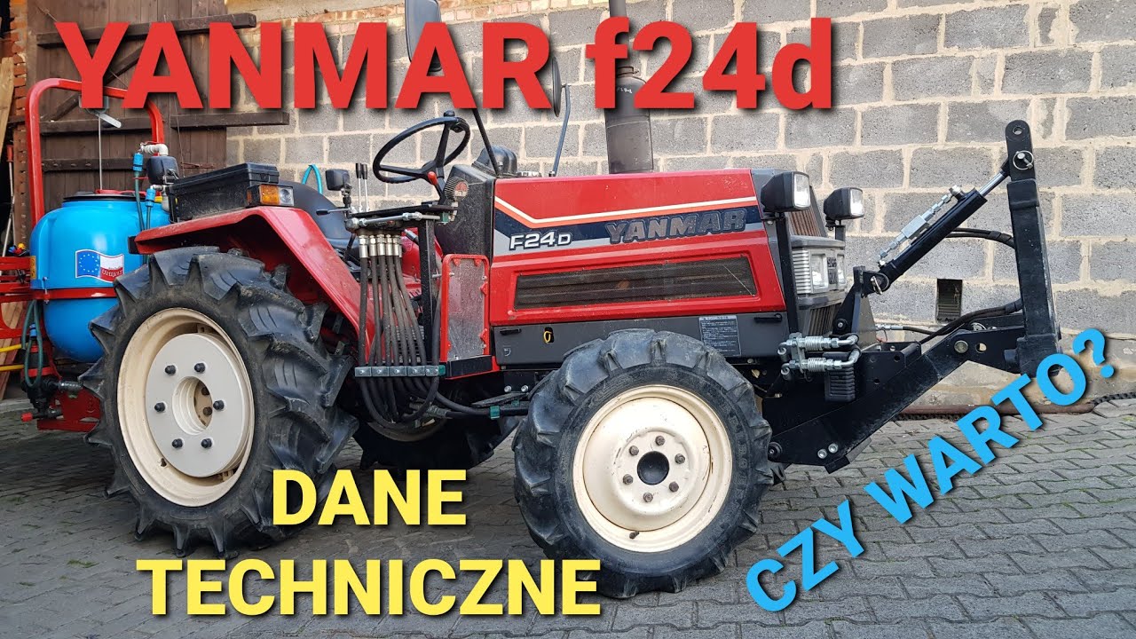 Jaki naprawdę jest japoński traktorek, czyli YANMAR F24D w szczegółach