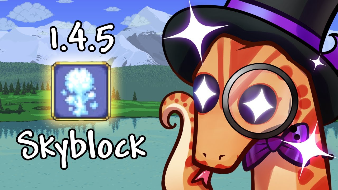 Post-Plantera! - 1.4.5 Skyblock Seed Day 5 + Start of Everything Seed