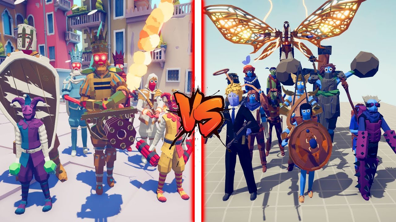 ROYAL MEDIEVAL VS NEW SECRET FACTION | Totally Accurate Battle Simulator TABS