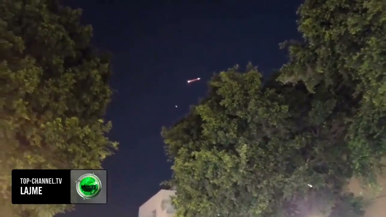 Top Channel/ Alarm në Tel Aviv! Tre sulme njëri pas tjetrit me dron dhe raketa, shpërthime mbi det