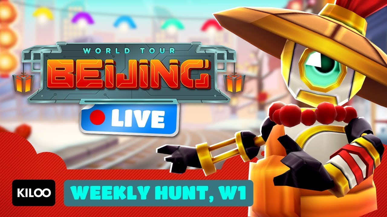 🔴 Subway Surfers Live in Beijing, Weekly Hunt W1