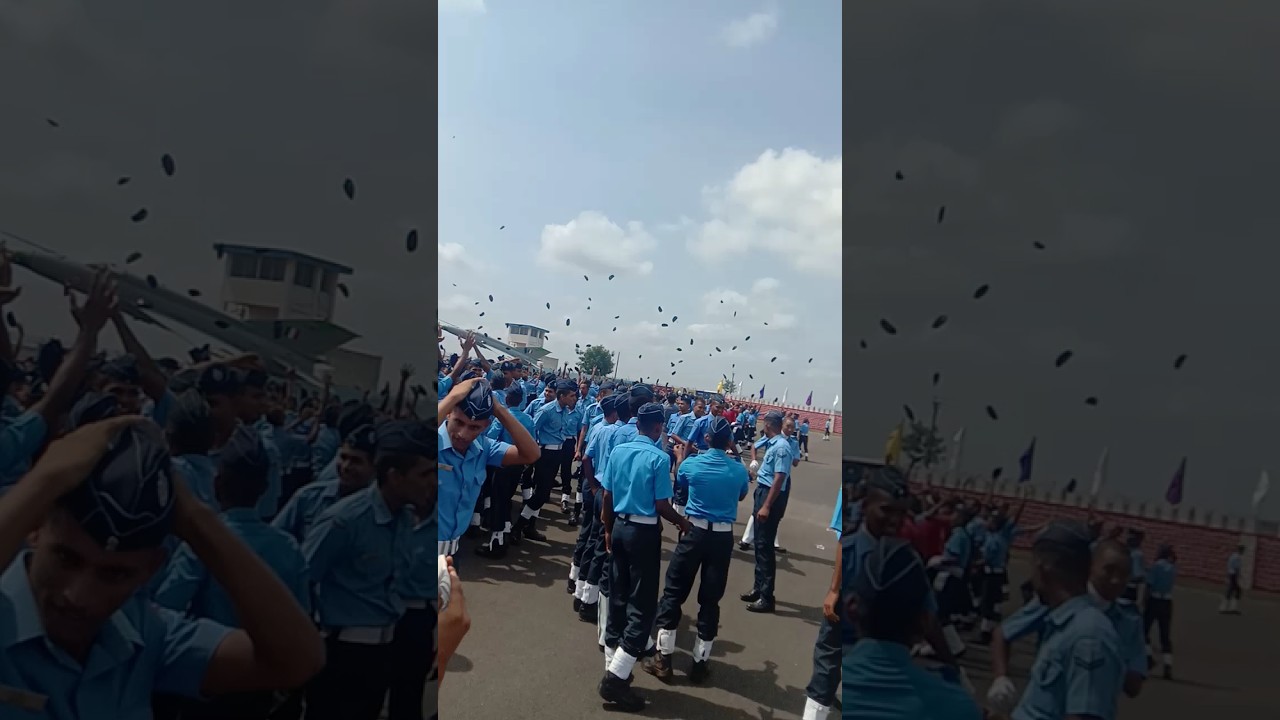 Passing out parade... #iaf #airforce #agniveer #2k24 #ytshorts #viral #heeraasmani