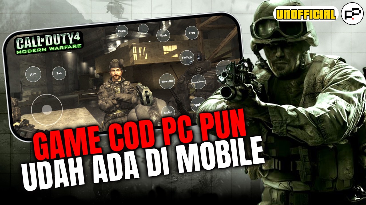 Game Call of Duty PC pun udah ada versi Recompile Androidnya 🗿