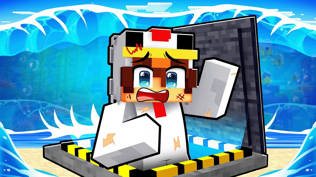 TSUNAMI vs BUNKER SÉCURISÉ sur Minecraft !