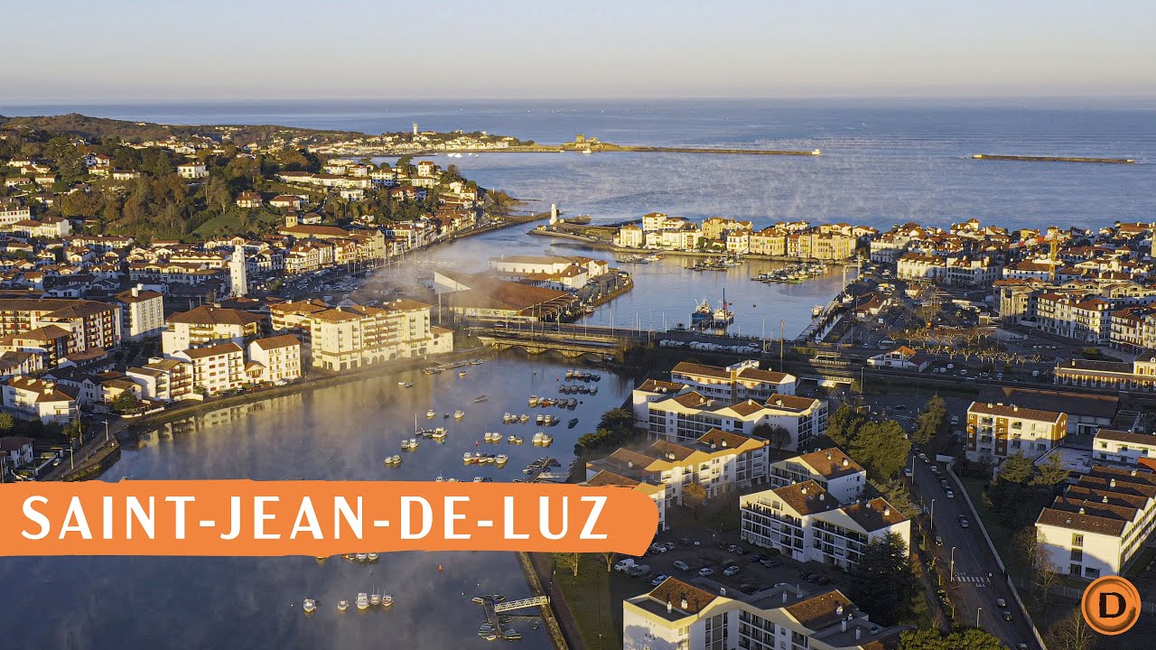Saint-Jean-de-Luz - Drone - Documentaire Aérien 4k - Aerial Footage 4k