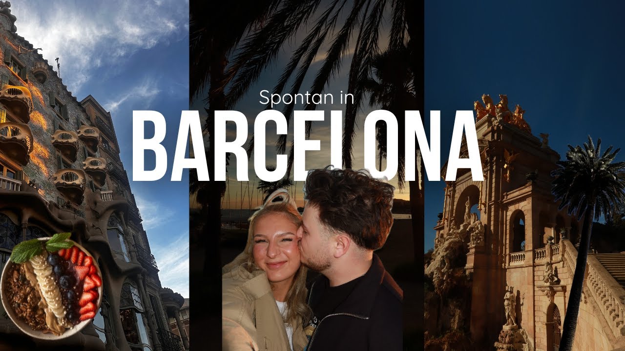 SPONTAN IN BARCELONA 🇪🇸 l Weekly Diaries l vikaundemi