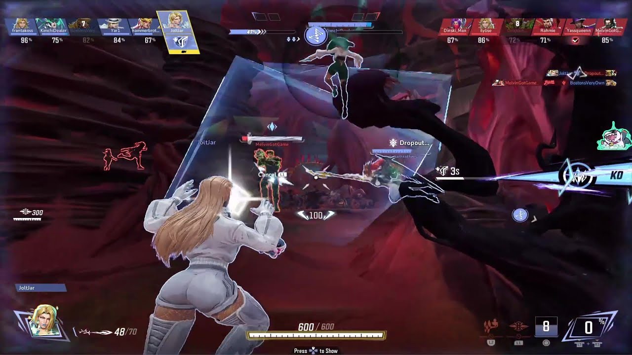 Fun Emma Frost game #60 (Marvel Rivals)