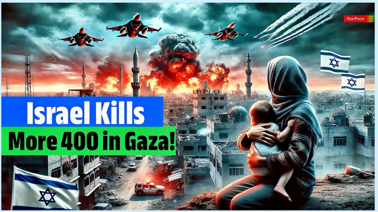 Israel-Gaza Conflict: Escalating Airstrikes | U.S. Support & Global Impact