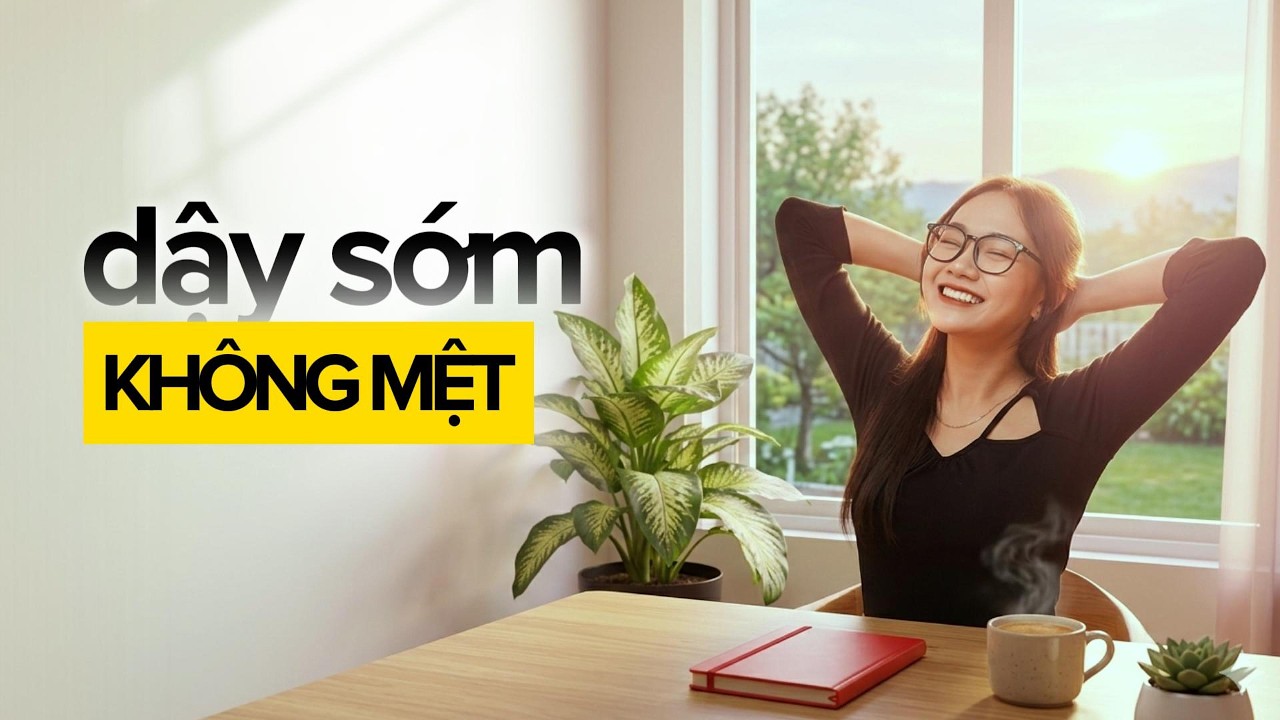 Có thêm THỜI GIAN cho bản thân khi còn làm văn phòng nhờ DẬY SỚM