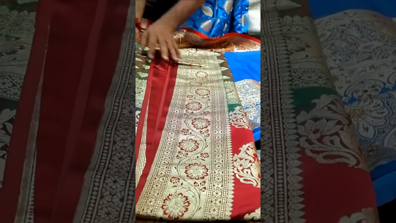 How Banarasi Saree Is Made | 600-Year-Old Handloom Process #shorts