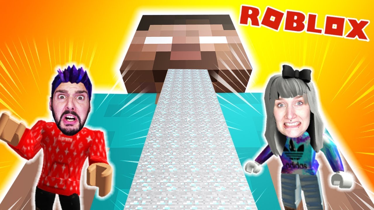 Roblox: AUS MINECRAFT ENTKOMMEN! KAAN & NINA VOR HEROBRINE ABHAUEN! Escape Minecraft Obby Deutsch
