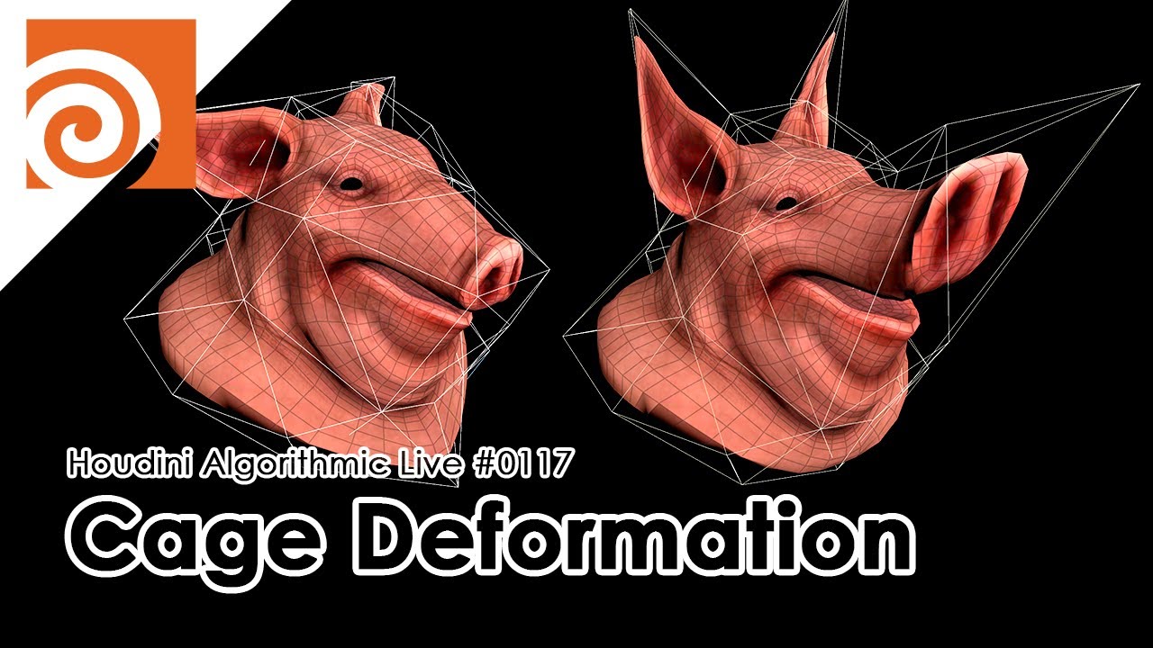 Houdini Algorithmic Live #117 -  Cage Deforming