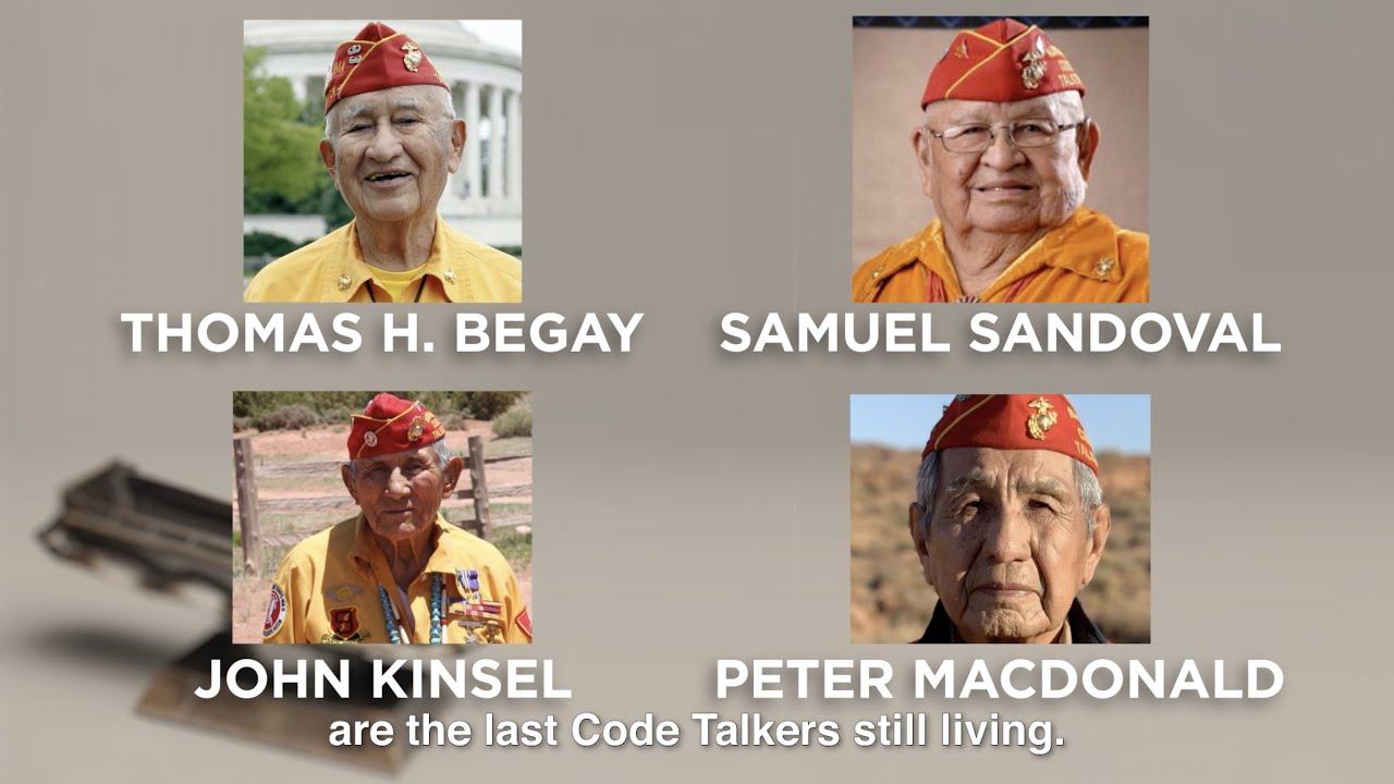 Navajo Code Talkers - 2022 American Spirit Award Recipients