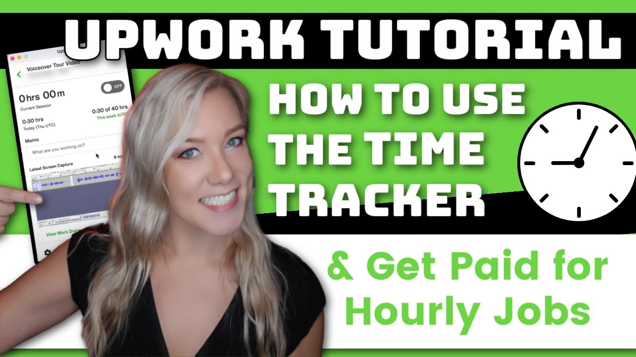 Upwork Time Tracker Tutorial: How to Track/Log Time for Hourly Rate Jobs