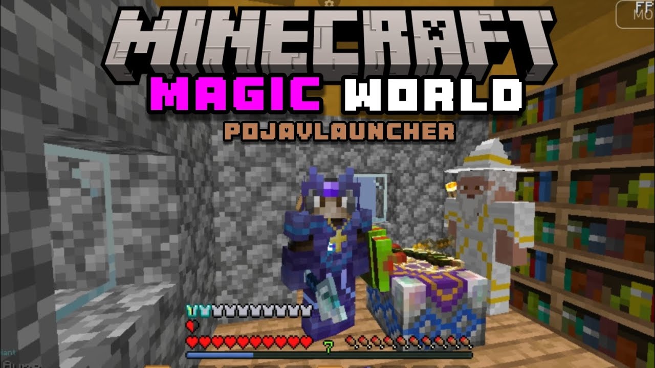 Modpack MAGIC WORLD Pojavlauncher 1.12.2 !!!