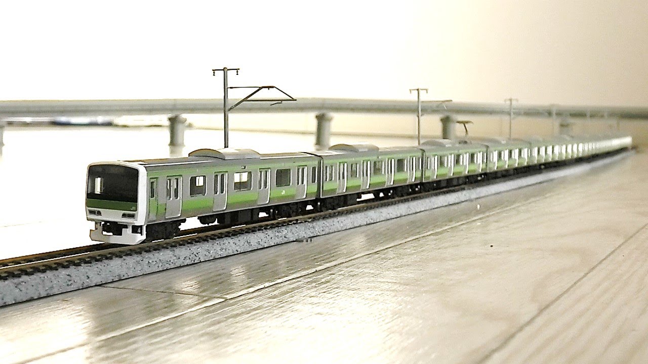 11両フルの「山手線」を家の中で走らせてみた【Nゲージ】E231 500系通勤電車 山手線