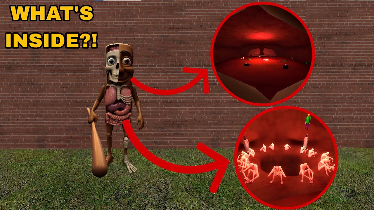 Garry’s Mod: I Went Inside Tung Tung Sahur and Found SCP-096!