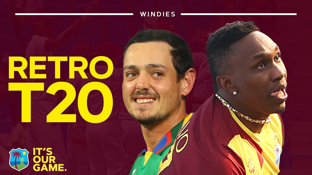 Destructive De Kock 💣 And Brilliant Dwayne Bravo Bowling | West Indies v South Africa 2021