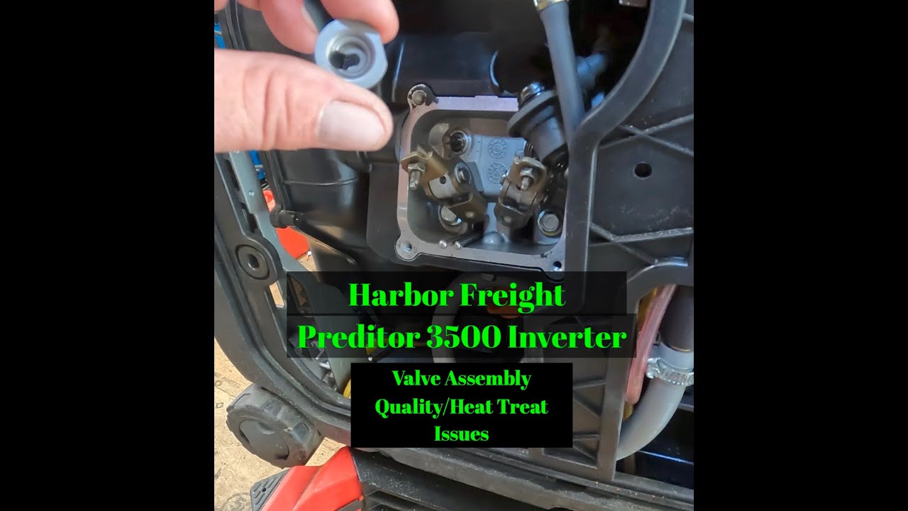 Preditor 3500 Inverter Generator how to fix compression issue valve issues  #preditor #generator