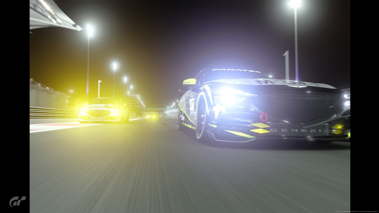 Yas Marina - Genesis G70 - Gr4- Soiree Coyotte 7 Janvier