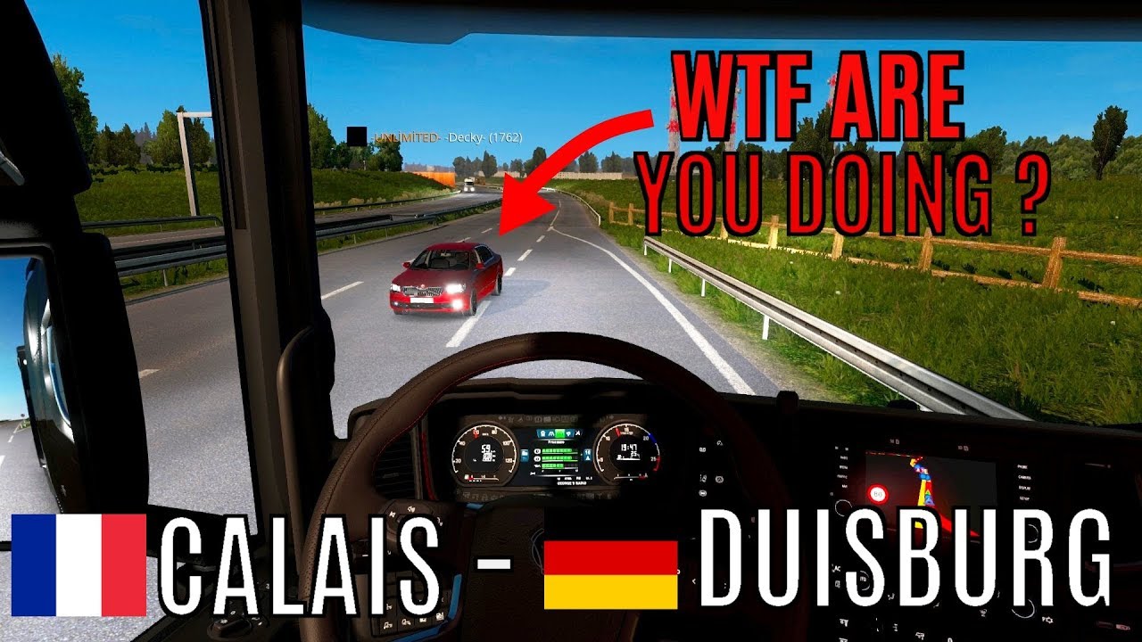 Calais - Duisburg Timelapse #1 ETS2MP | 🚚 Euro Truck Simulator 2 Multiplayer