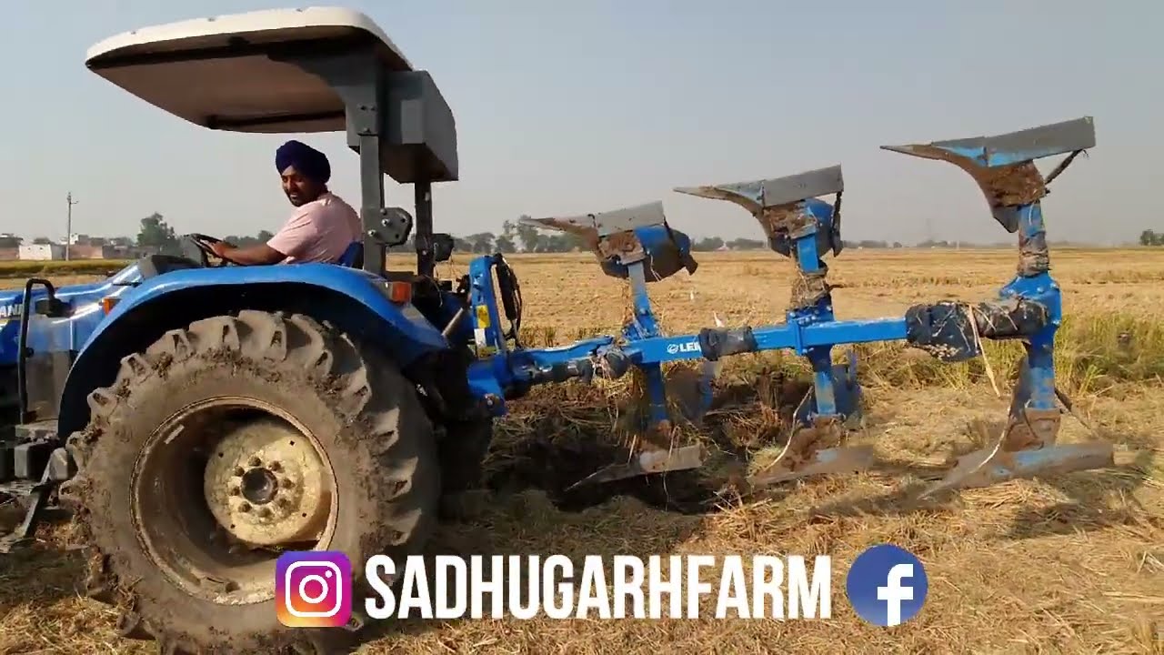MB PLOUGH | LEMKEN | NEW HOLLAND | PADDY STRAW | SADHUGARHFARM | 6010