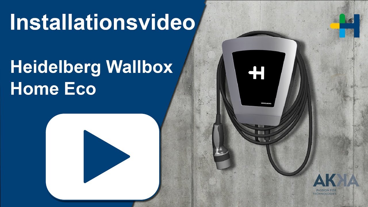 Heidelberg Wallbox Home Eco Installationsvideo