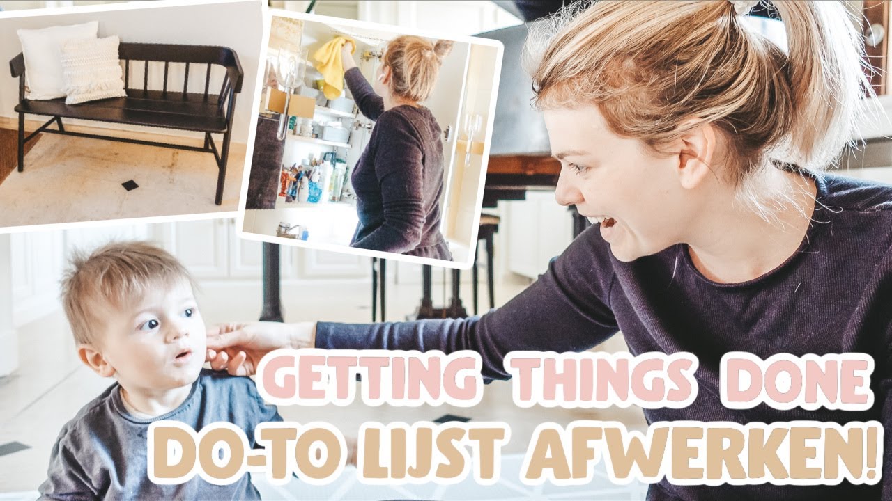LAATSTE WEEK THUIS - HAL DECOREREN - GETTING THINGS DONE! - Weekvlog #6 - 2021| Lifestyle Spot