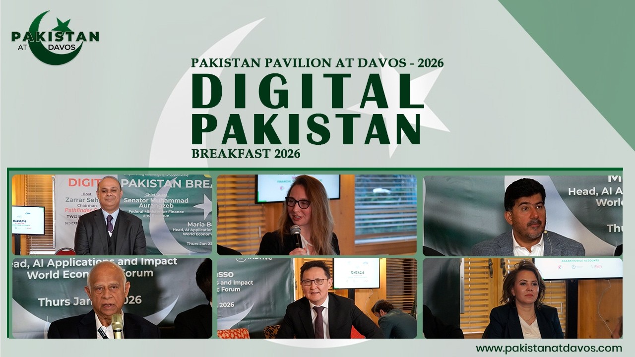 Day 03 | Digital Pakistan Breakfast | Pakistan at Davos 2026 | PAKISTAN PAVILION