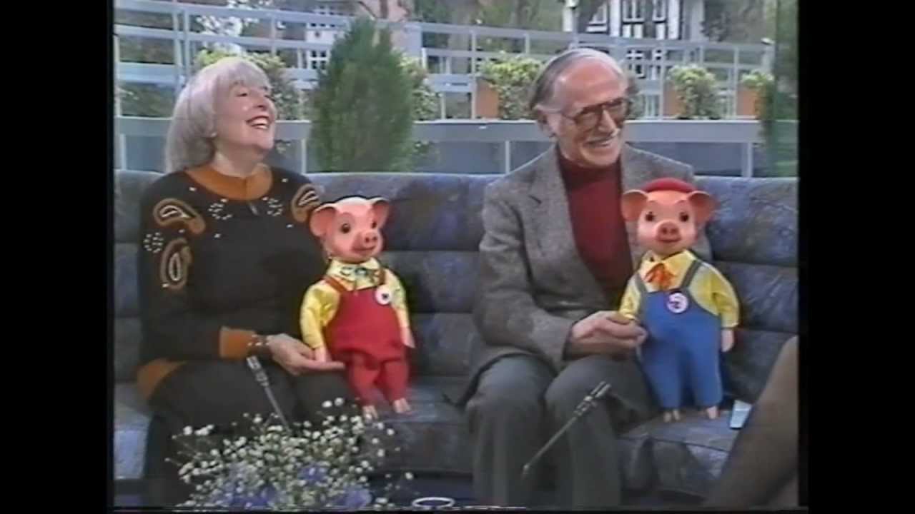 Jan & Vlasta Dalibor with Pinky & Perky 1991