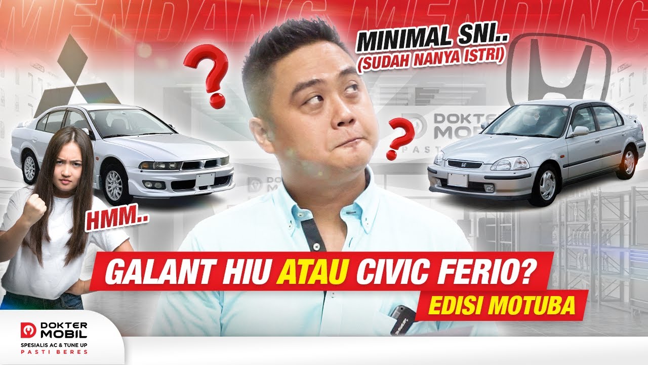 #MendangMending | Pilih Motuba Civic Ferio, Galant Hiu, Corolla, Starlet? - Dokter Mobil Indonesia