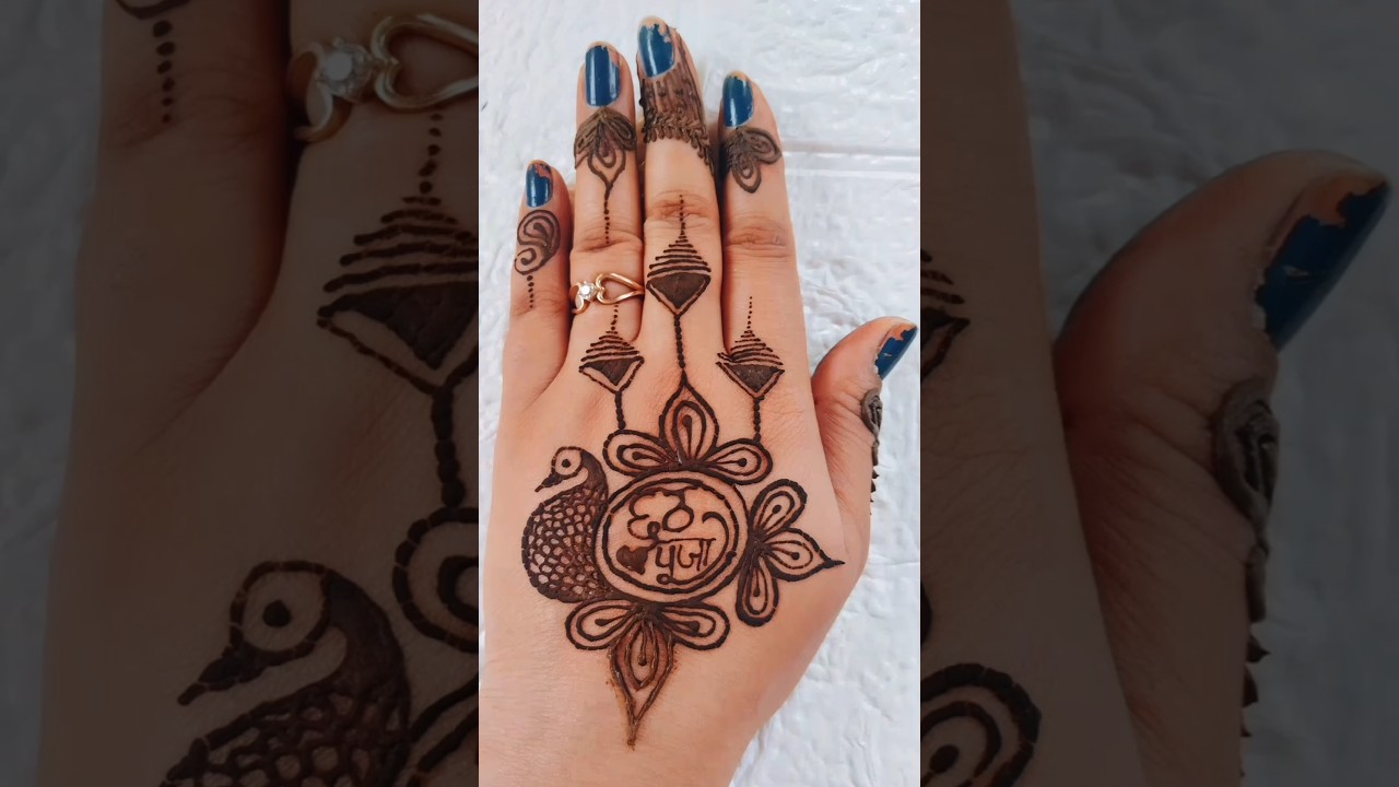 #Special Chhath Puja Mehndi | Simple Mehndi Design #Shorts #Art of Shipra