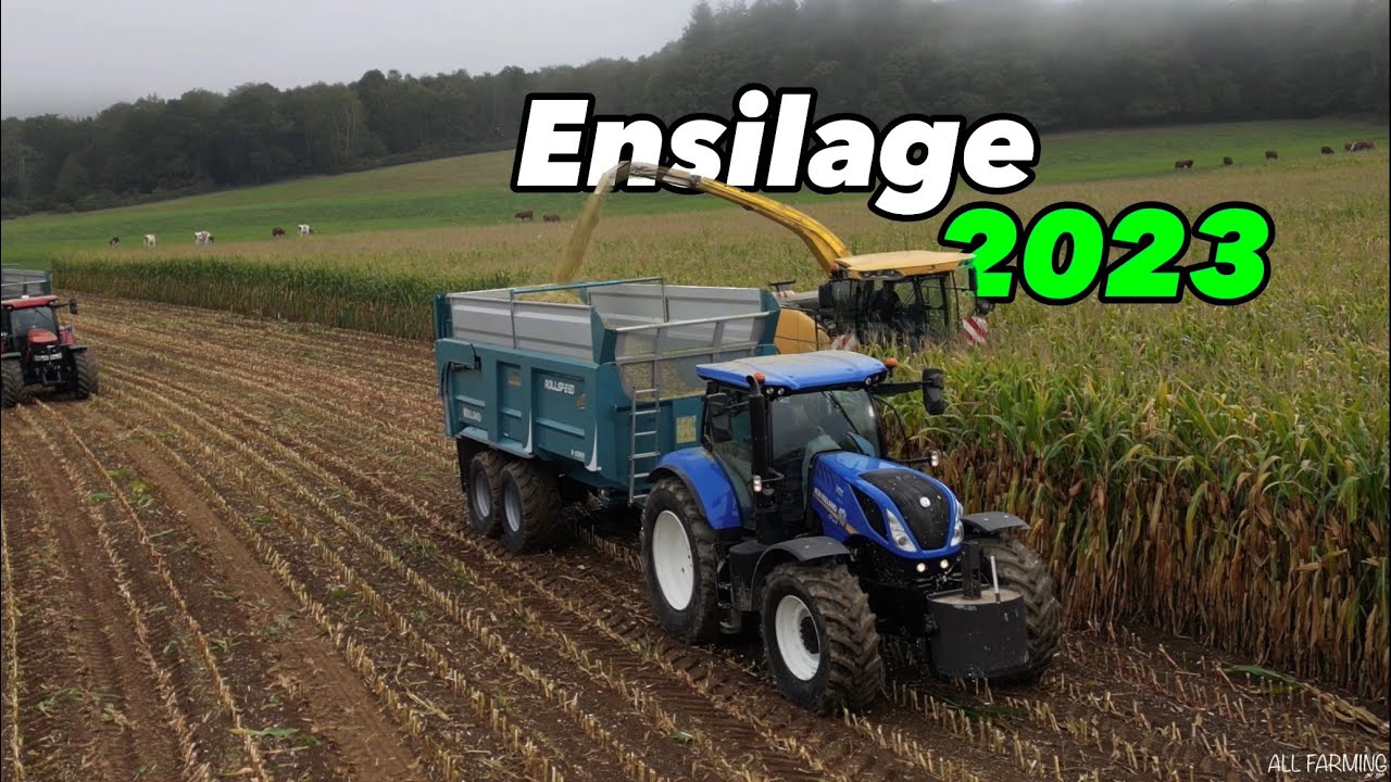 🌽ENSILAGE EN CENTRE BRETAGNE🎬