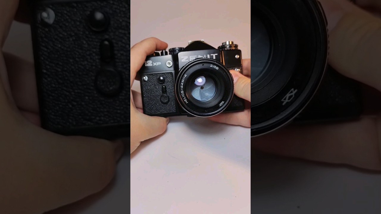Soviet camera Zenit 12 XP.