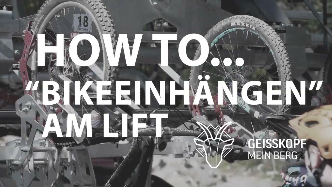 How to: Bikeeinhängen am Lift