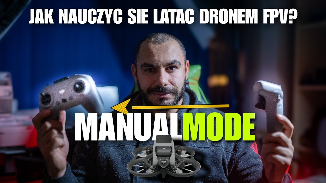Jak  nauczyć sie  latać dronem   FPV ? Dji Avata  tryb  Manualny