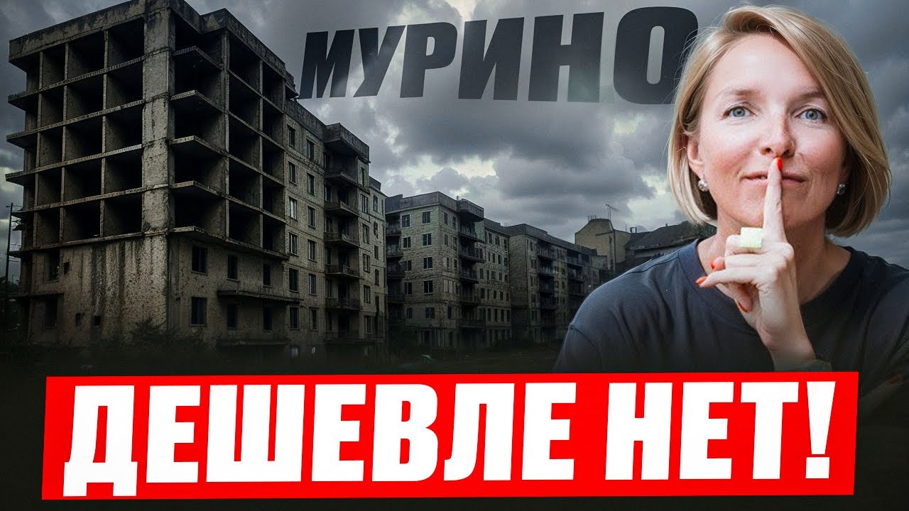Самые ДЕШЕВЫЕ Квартиры в МУРИНО? | Плюсы и Минусы ЖИЗНИ в самом Недорогом Районе СПБ