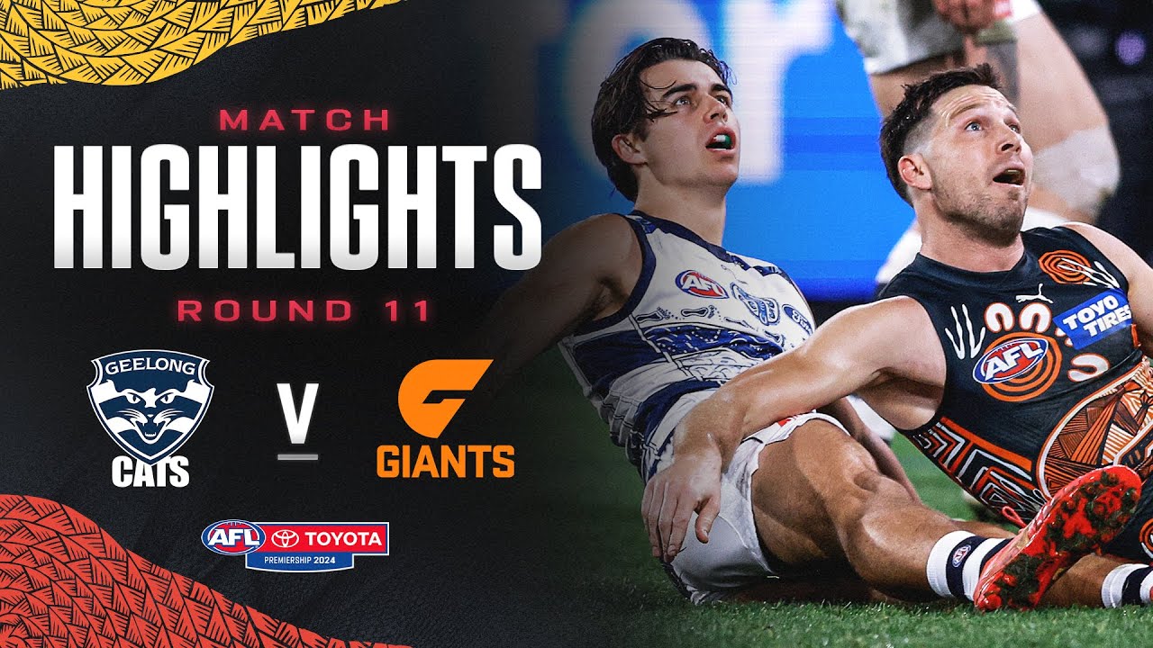 Geelong v GWS Giants Highlights | Round 11, 2024 | AFL