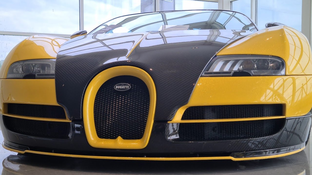 [8k] INSANE Bugatti Veyron  at Platinum Cars Norrköping Sweden