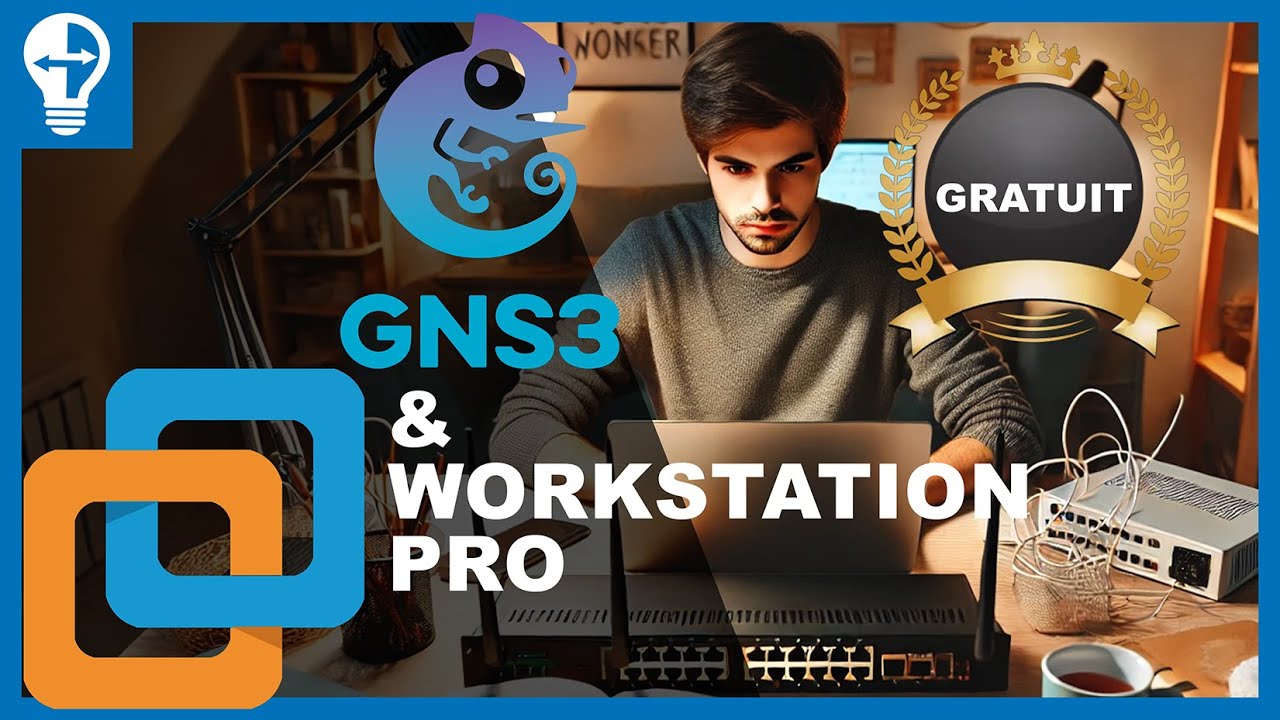 Installer GNS3 et VMware Workstation Gratuitement sur Windows : Guide Complet en Direct | Q&A