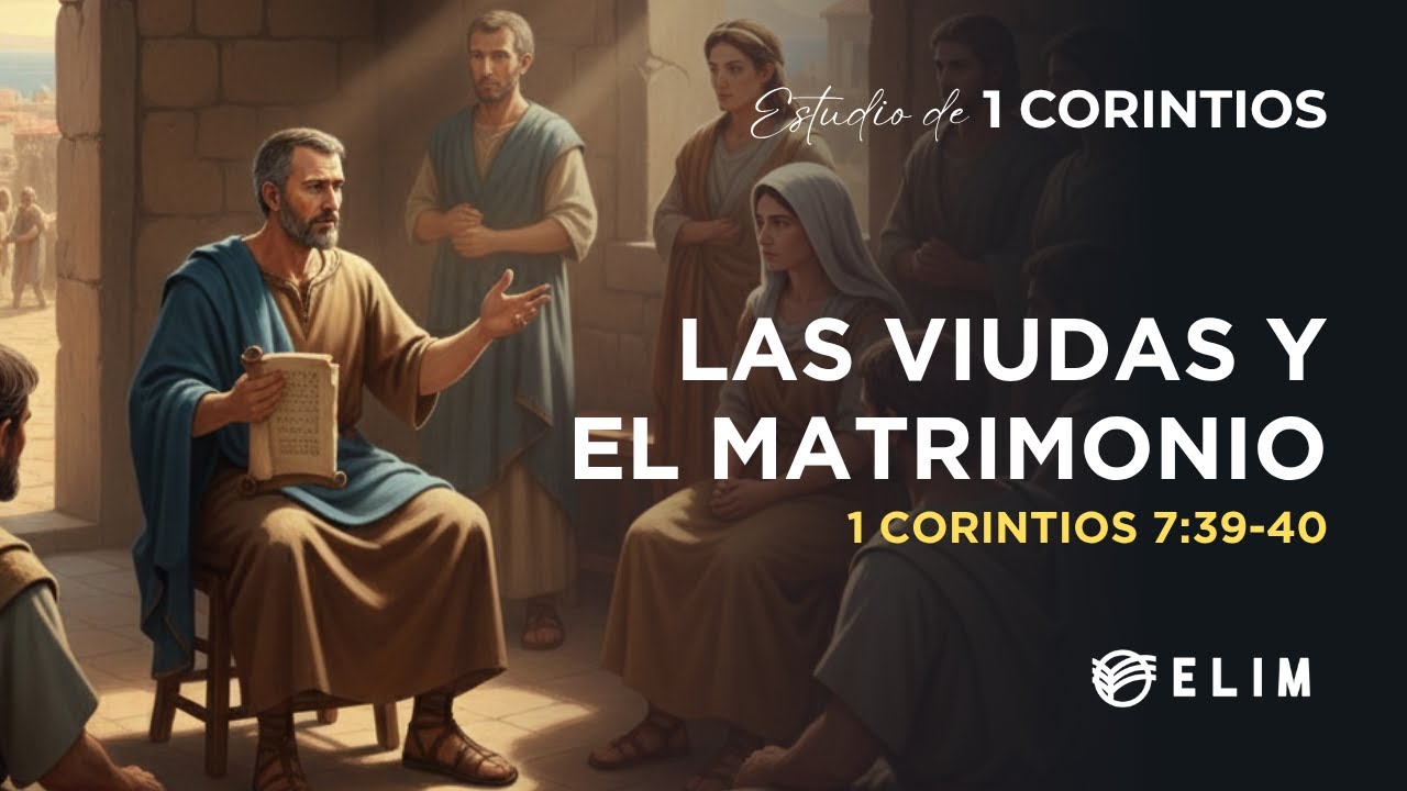 Las viudas y el matrimonio | 1 Corintios 7:39-40 | Estudio Bíblico
