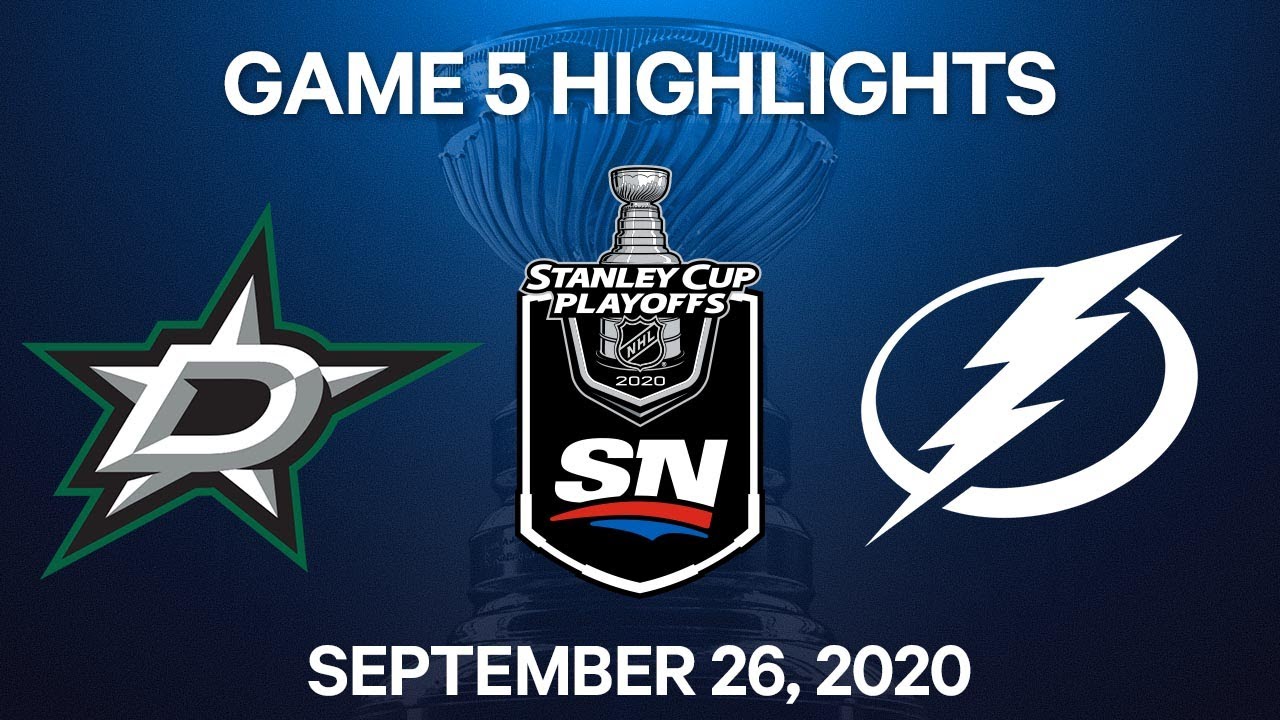 NHL Highlights | Stanley Cup Final, Game 5: Stars vs. Lightning, Sep. 26, 2020