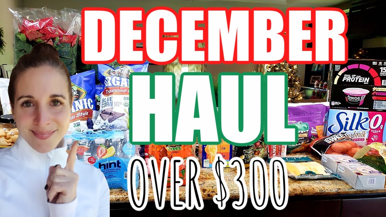 MONTHLY SAM'S CLUB HAUL | DECEMBER GROCERY HAUL | NICOLE BURGESS