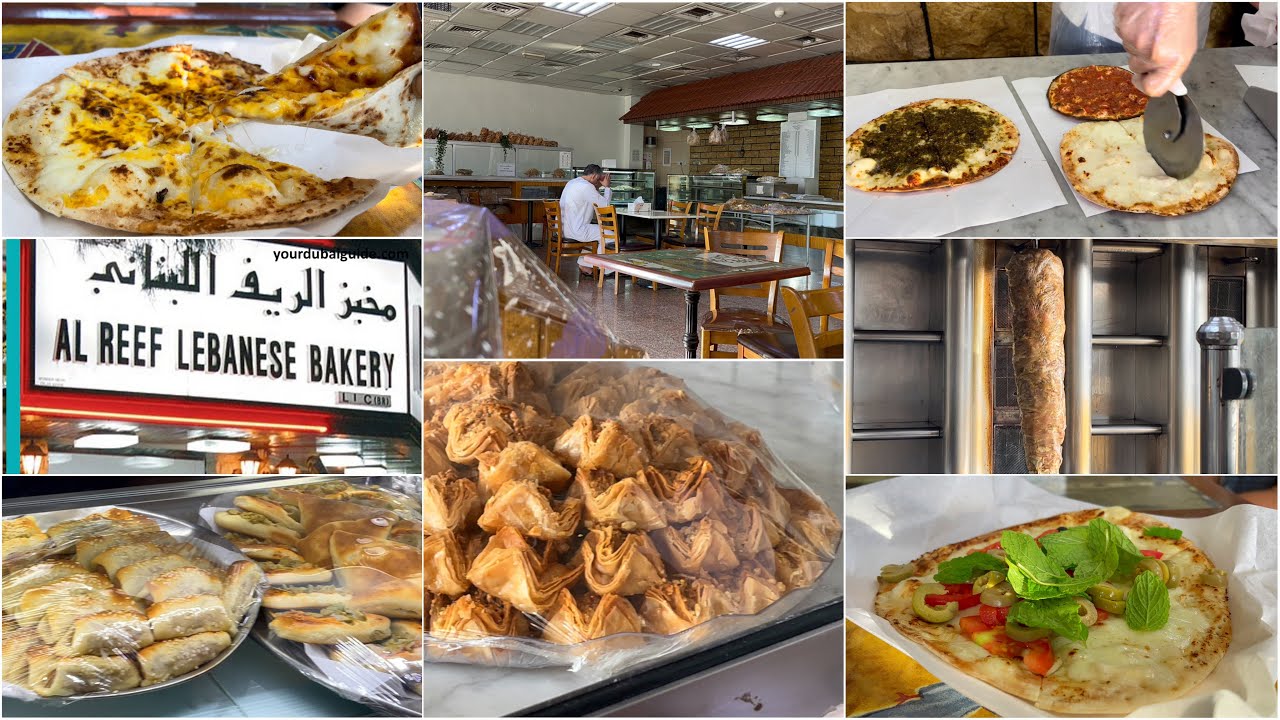 Dubai Old Famous Lebanese Bakery Tour | Best Manakeesh | Morning Breakfast @KausarsWorld 2022