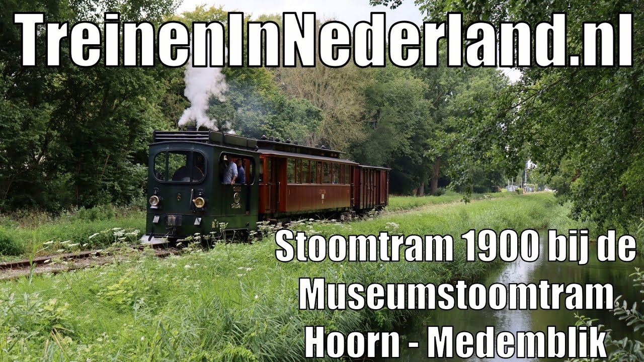 Stoomtram 1900 bij de Museumstoomtram Hoorn - Medemblik
