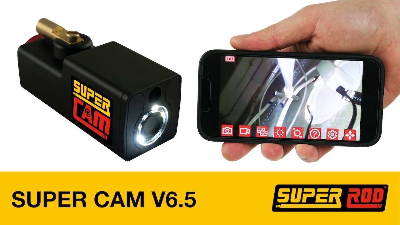 Super Rod Super Cam 20m Wireless Inspection Camera