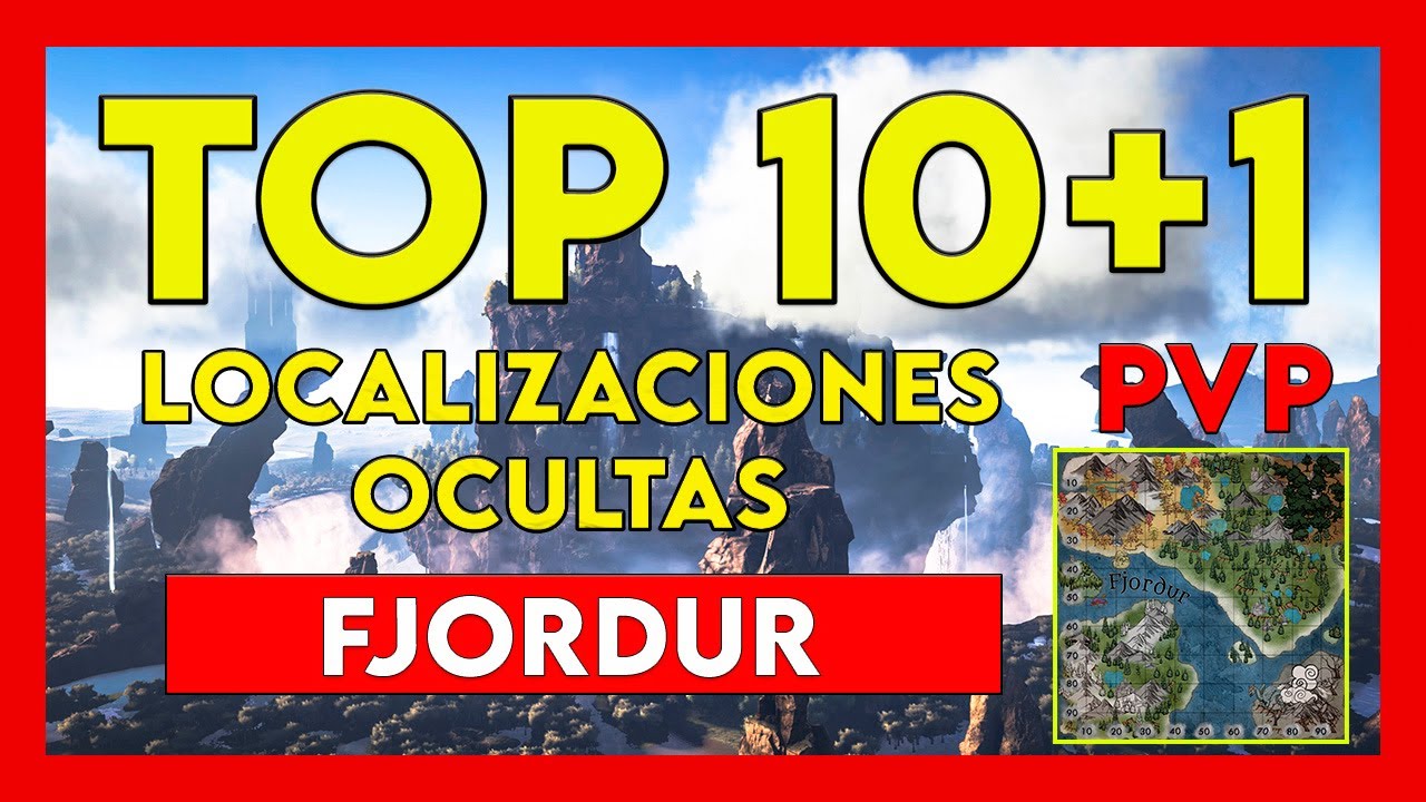 ✅ARK FJORDUR I MEJORES lugares/localizaciones OCULTAS para CONSTRUIR tu BASE- PVP [PC/PS4/XBOXONE]