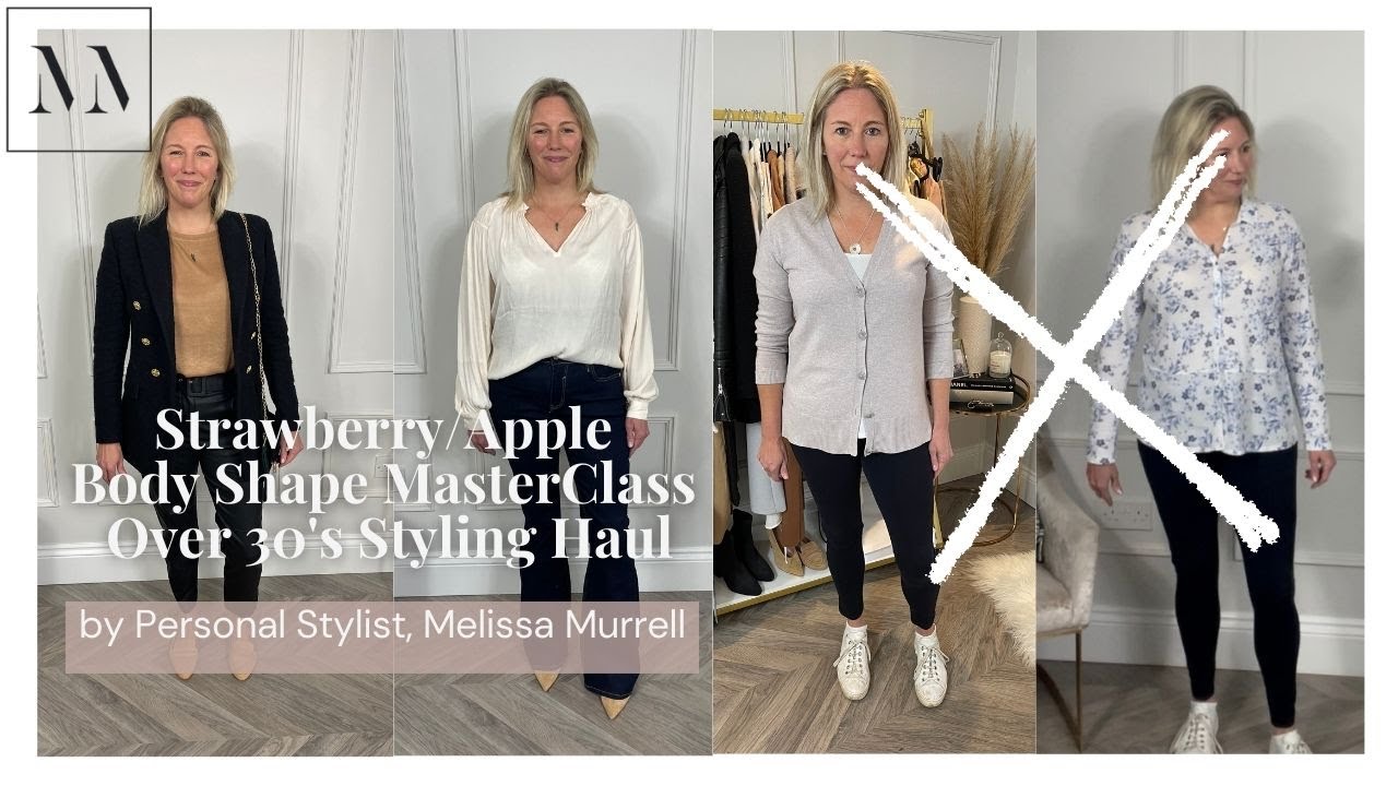 Body Shape Masterclass Part 2 | Styling a Strawberry/Apple Body Shape with Melissa Murrell