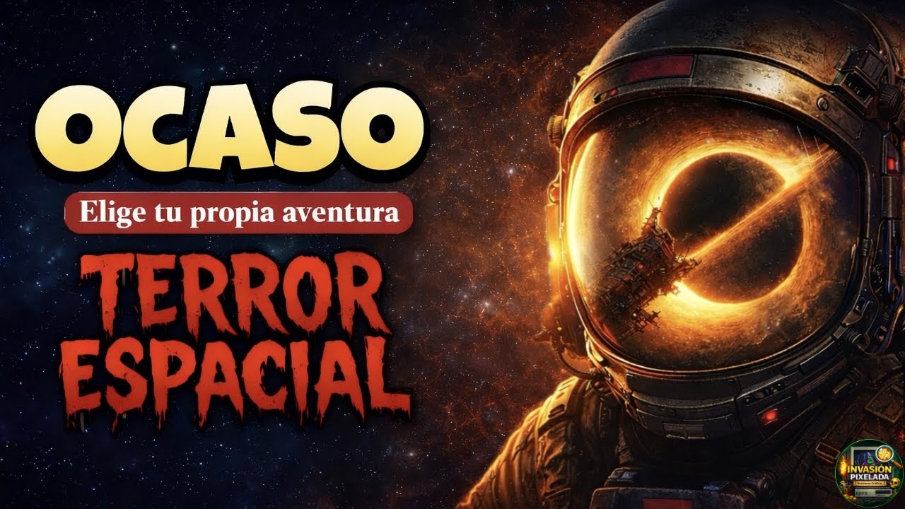 Así es OCASO mi Elige tu propia AVENTURA ESPACIAL